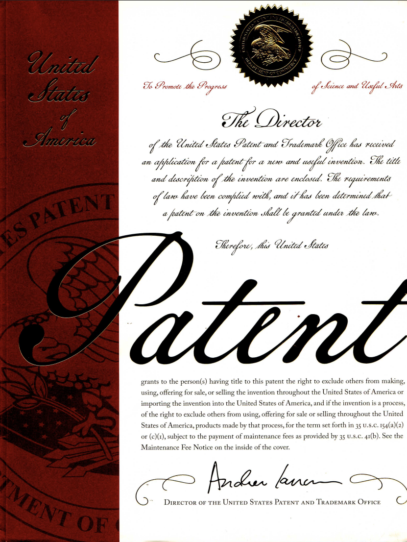 US Patent 10026997B2